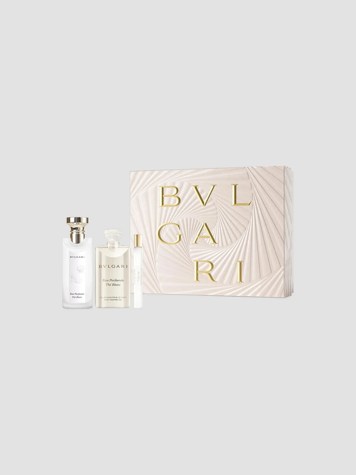 BVLGARI The Blanc 3pc Gift Set (EDT 75ml+EDT 10ml+Body Shower Gel 75ml)