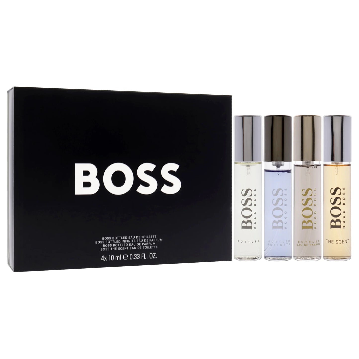 HUGO BOSS SET MINI 4 PC. MEN 10 ML.