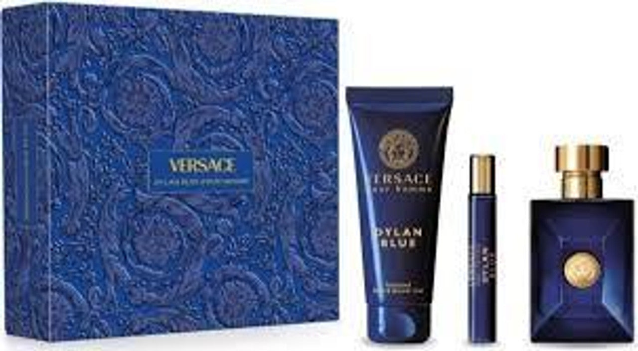 VERSACE DYLAN BLUE POUR HOMME 3PC SET