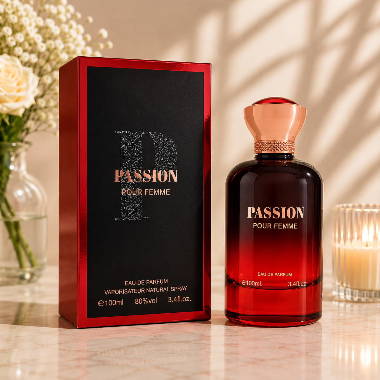 Bharara Passion Pour Femme Eau de Parfum 100ml / 3.4oz