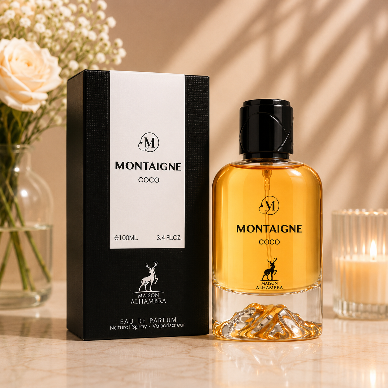Maison Alhambra Montaigne Coco Eau de Parfum 100ml / 3.4oz