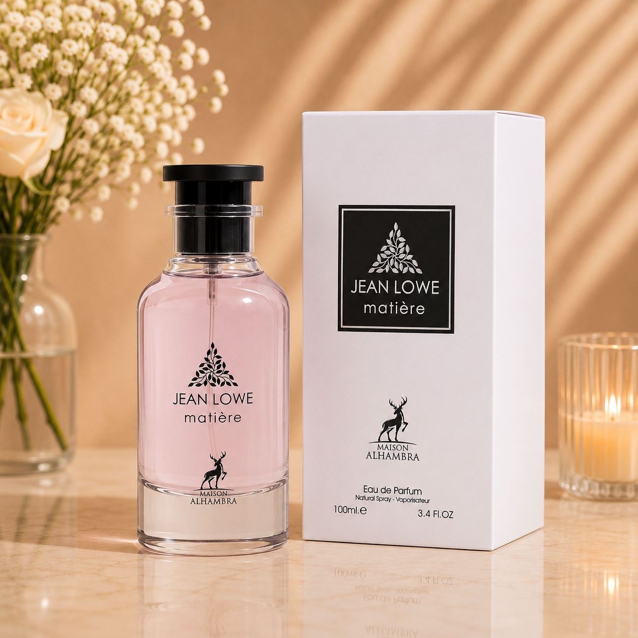Maison Alhambra Jean Lowe Matiere Eau de Parfum 100ml / 3.4oz