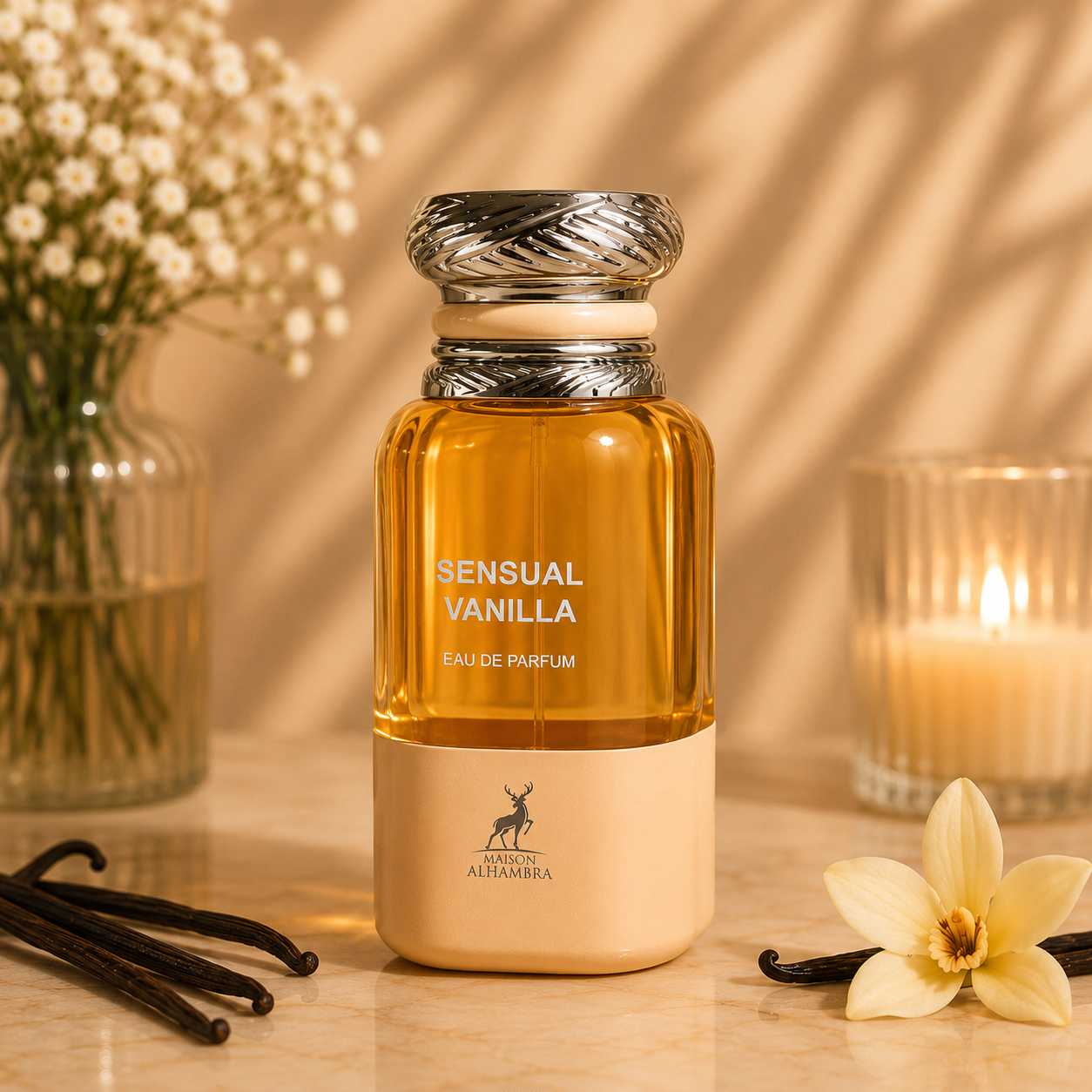 Maison Alhambra Sensual Vanilla Eau de Parfum 80ml / 2.7oz