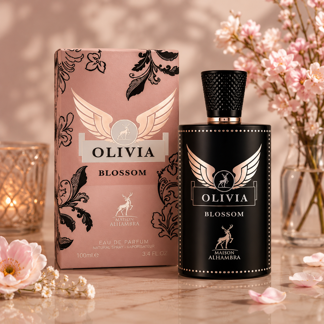 Maison Alhambra Olivia Blossom Eau de Parfum 80ml / 2.7oz