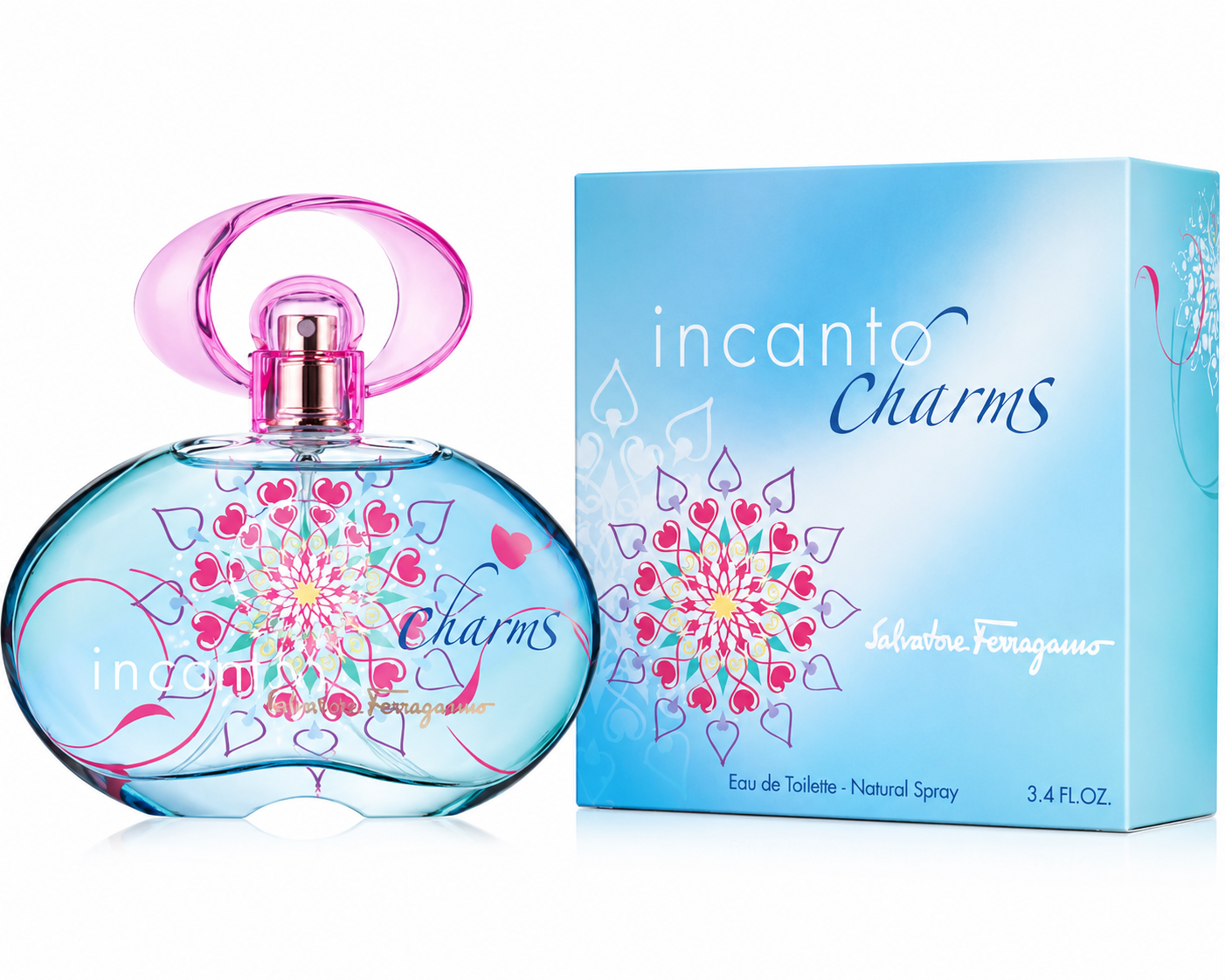Salvatore Ferragamo Incanto Charms Eau de Toilette Spray 3.4 oz / 100 ml