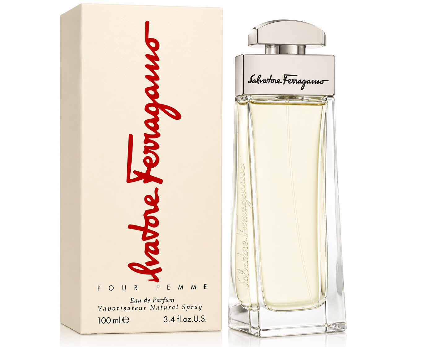 Salvatore Ferragamo Pour Femme Eau de Parfum Spray 3.4 oz / 100 ml