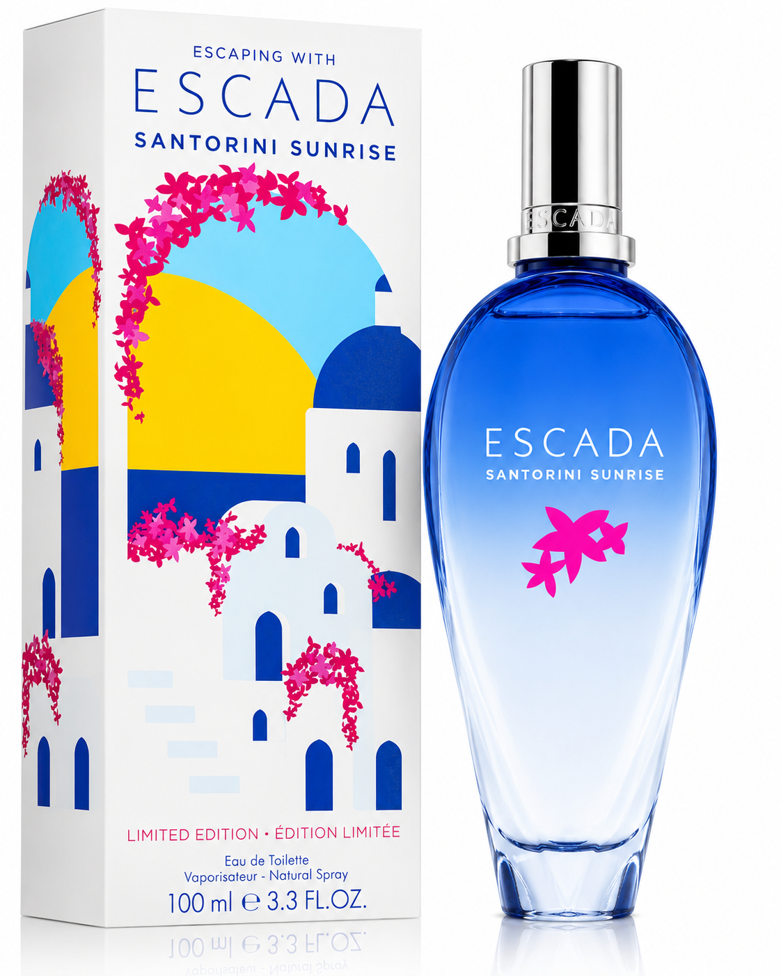 Escada Santorini Sunrise Eau de Toilette Spray 3.3 oz / 100 ml – Limited Edition