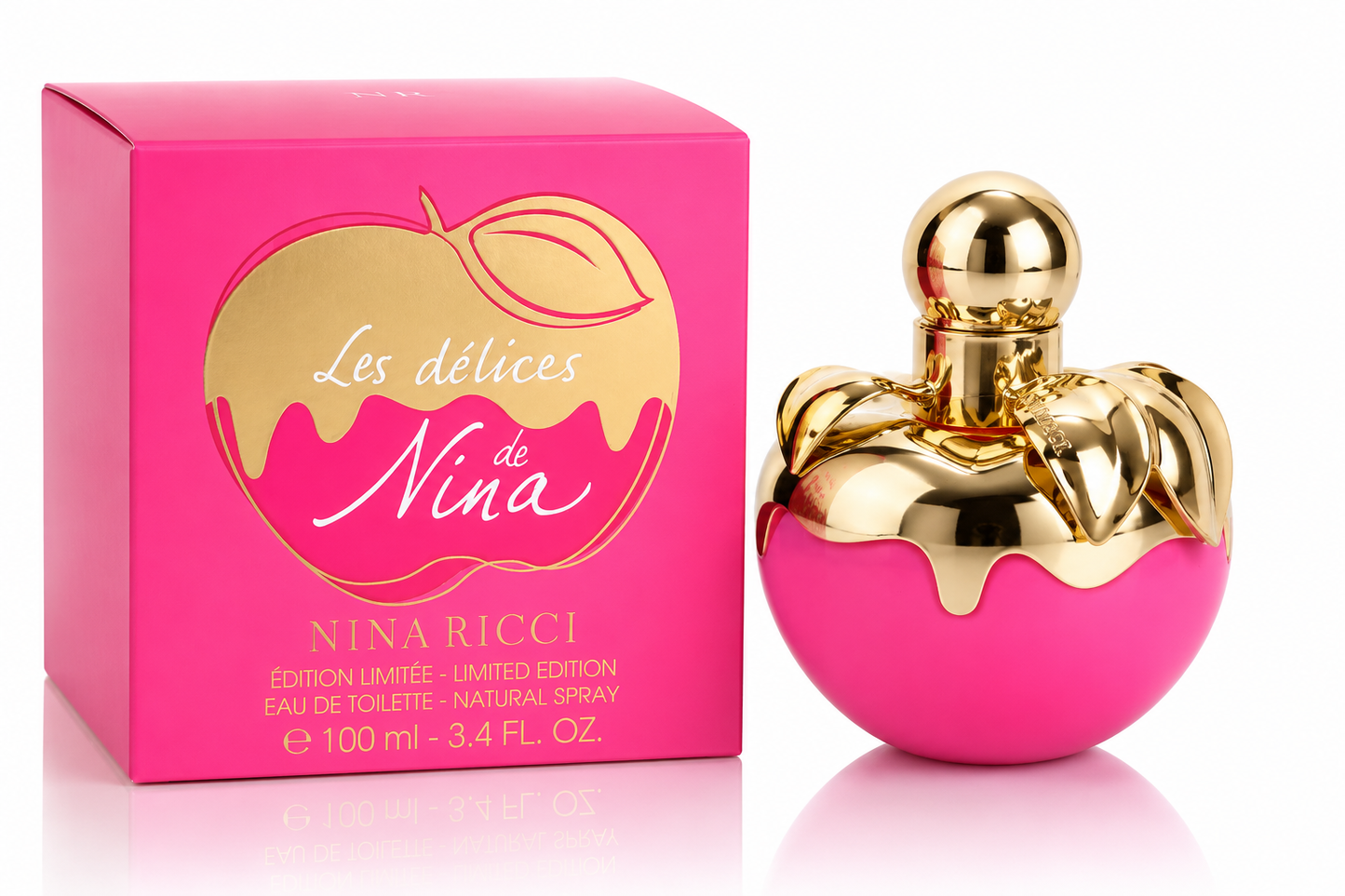 Nina Ricci Les Délices de Nina Eau de Toilette Spray 3.4 oz / 75ahora s ml – Limited Edition