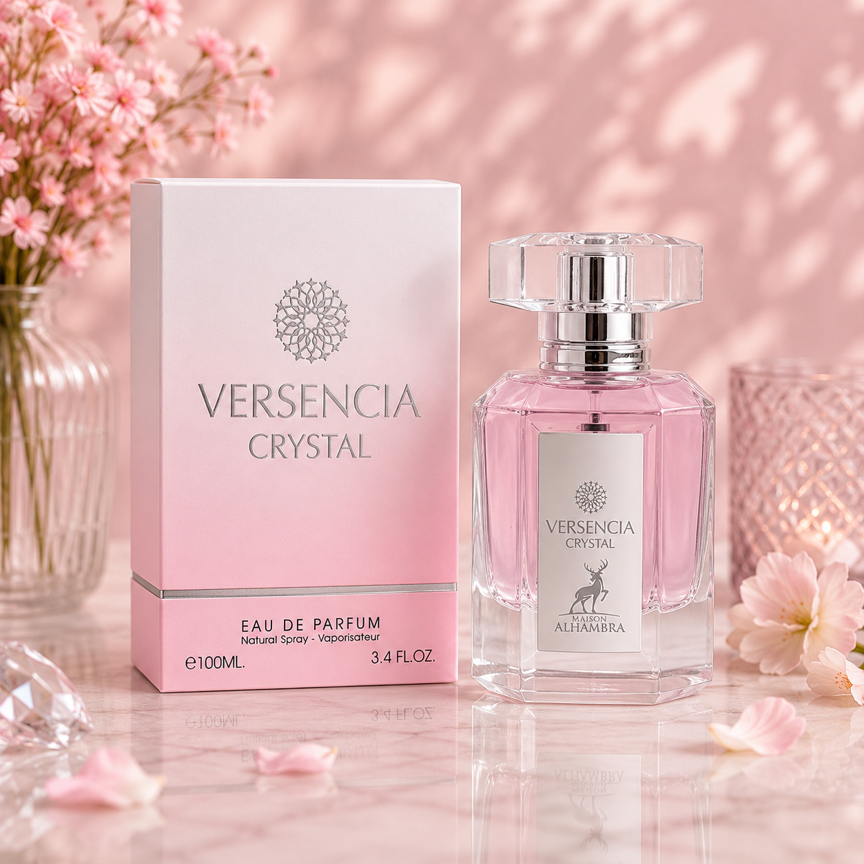 Maison Alhambra Versencia Crystal Eau de Parfum 100ml / 3.4oz