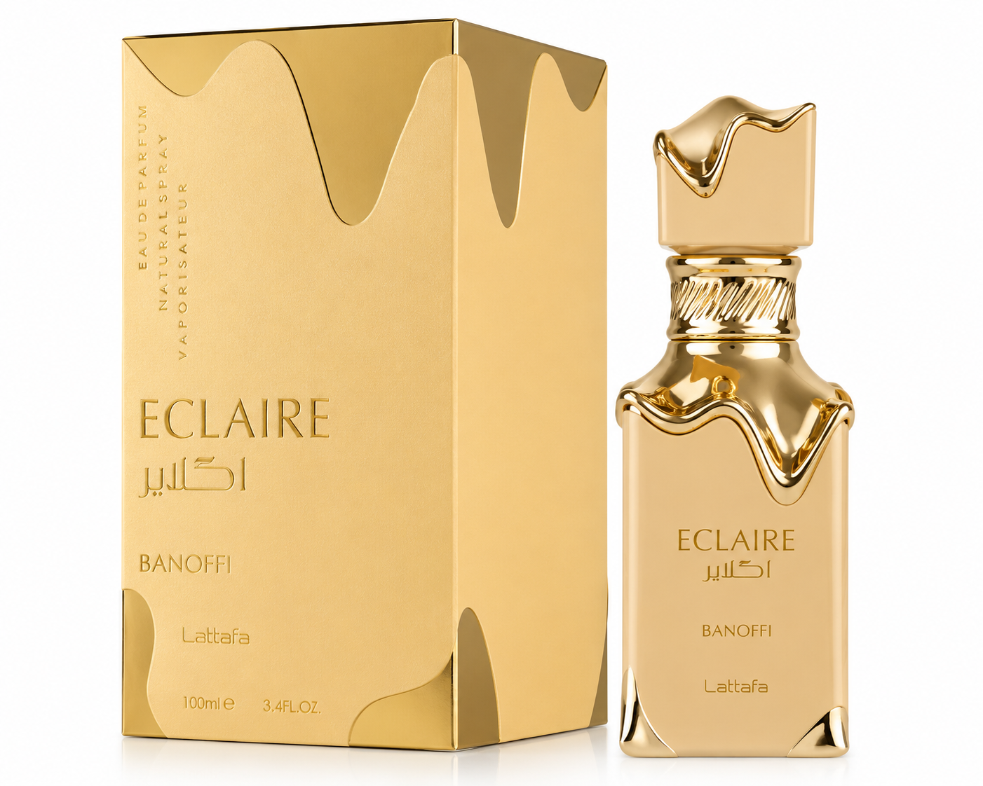 Lattafa Eclaire Banoffi Eau de Parfum 100ml / 3.4oz
