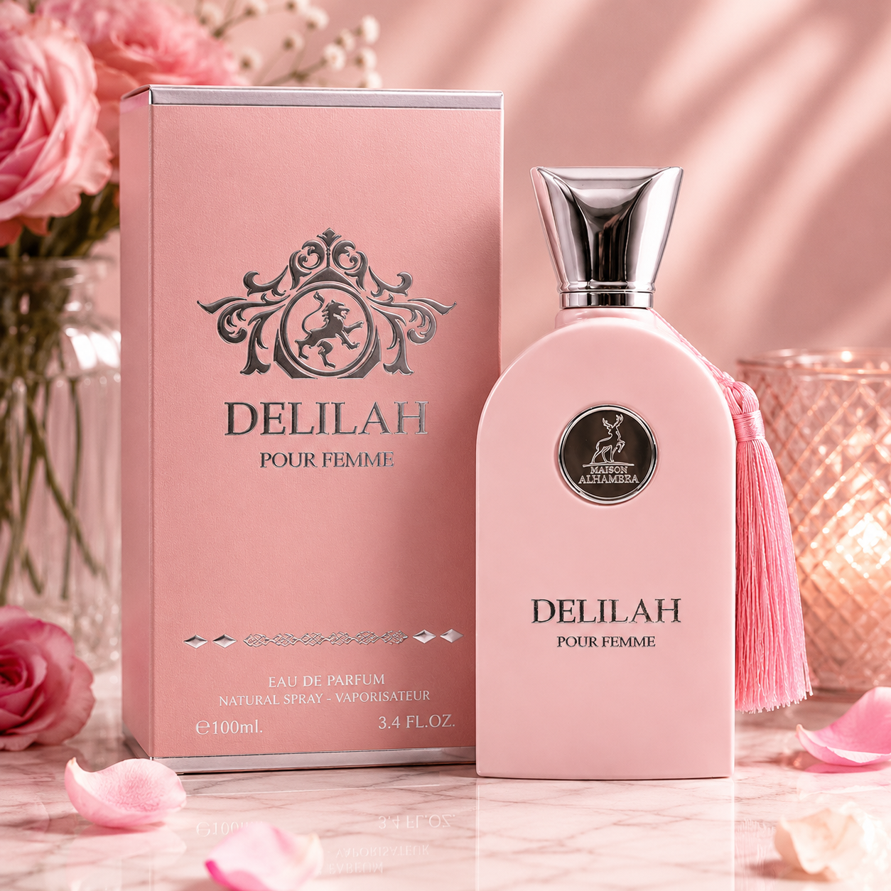 Maison Alhambra Delilah Pour Femme Eau de Parfum 100ml / 3.4oz
