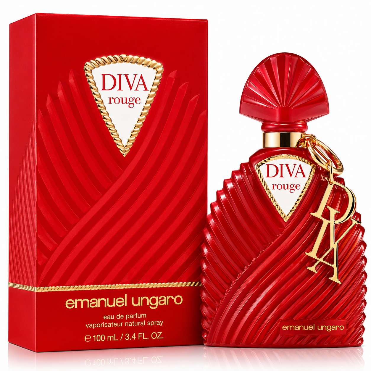 Emanuel Ungaro Diva Rouge Eau de Parfum Spray 3.4 oz / 100 ml