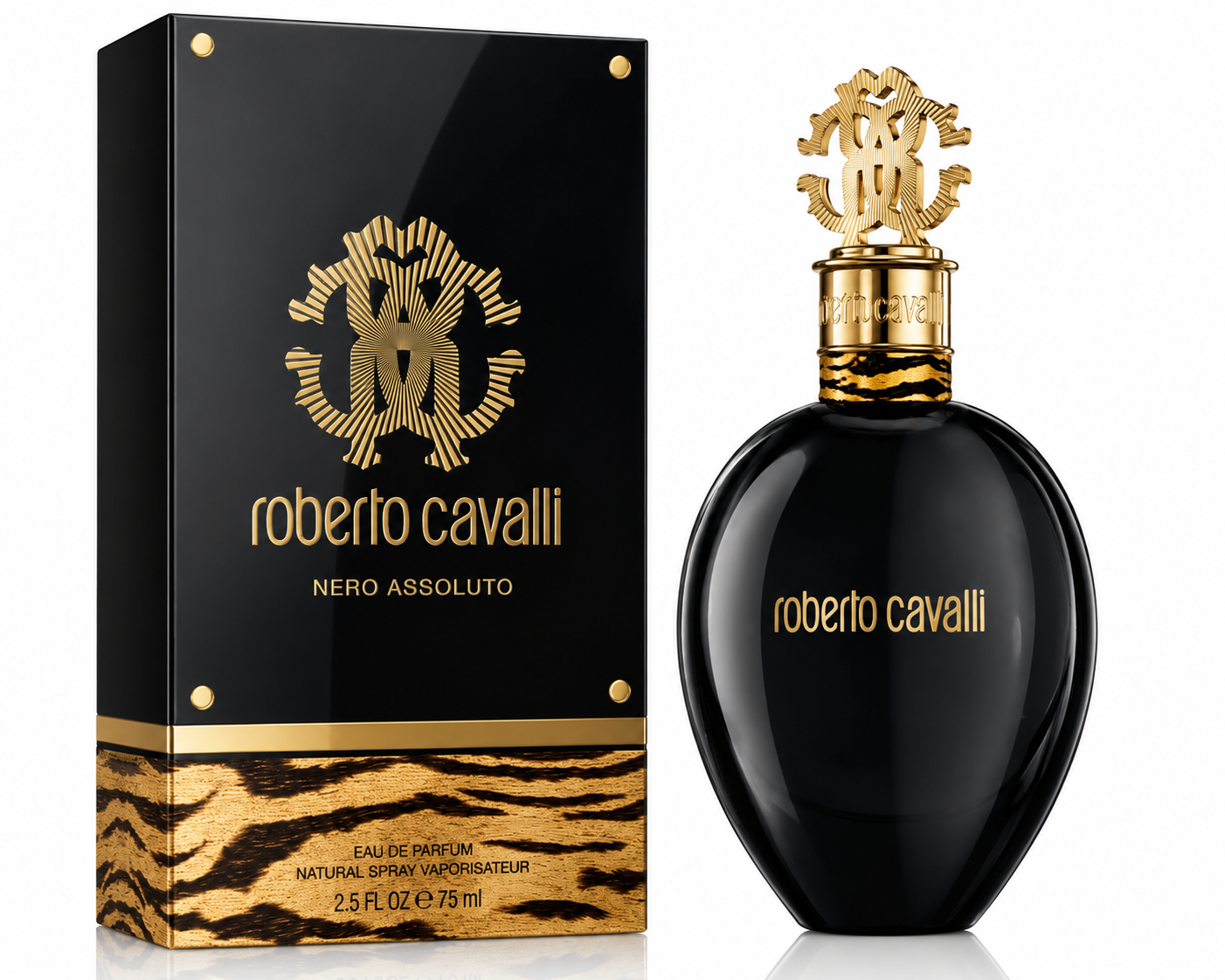 Roberto Cavalli Nero Assoluto Eau de Parfum Spray 2.5 oz / 75 ml