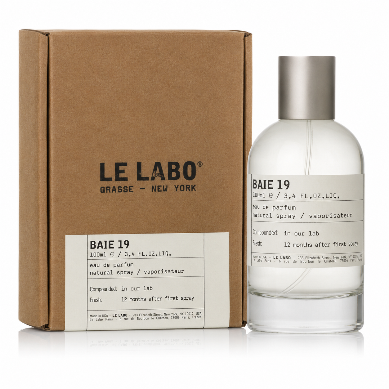 Le Labo Baie 19 Eau de Parfum 100ml / 3.4oz