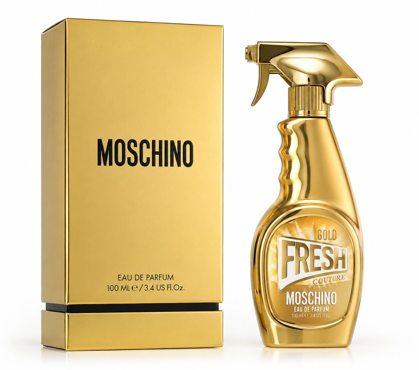 Moschino Fresh Gold Couture Eau de Parfum 3.4 oz / 100 ml