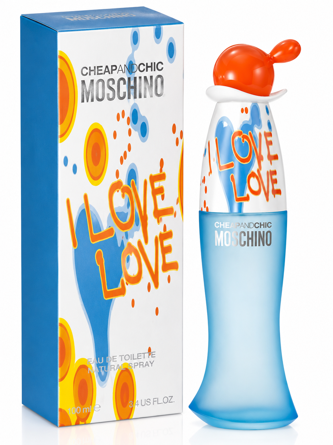 Moschino Cheap & Chic I Love Love Eau de Toilette 3.4 oz / 100 ml
