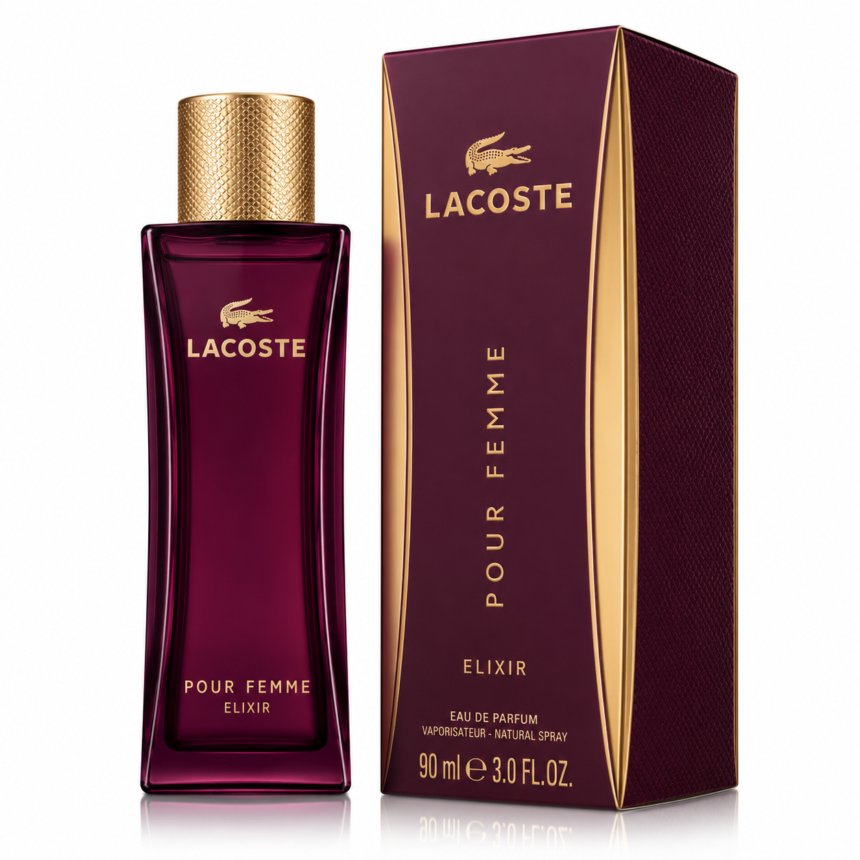 Lacoste Pour Femme Elixir Eau de Parfum 3.0 oz / 90 ml