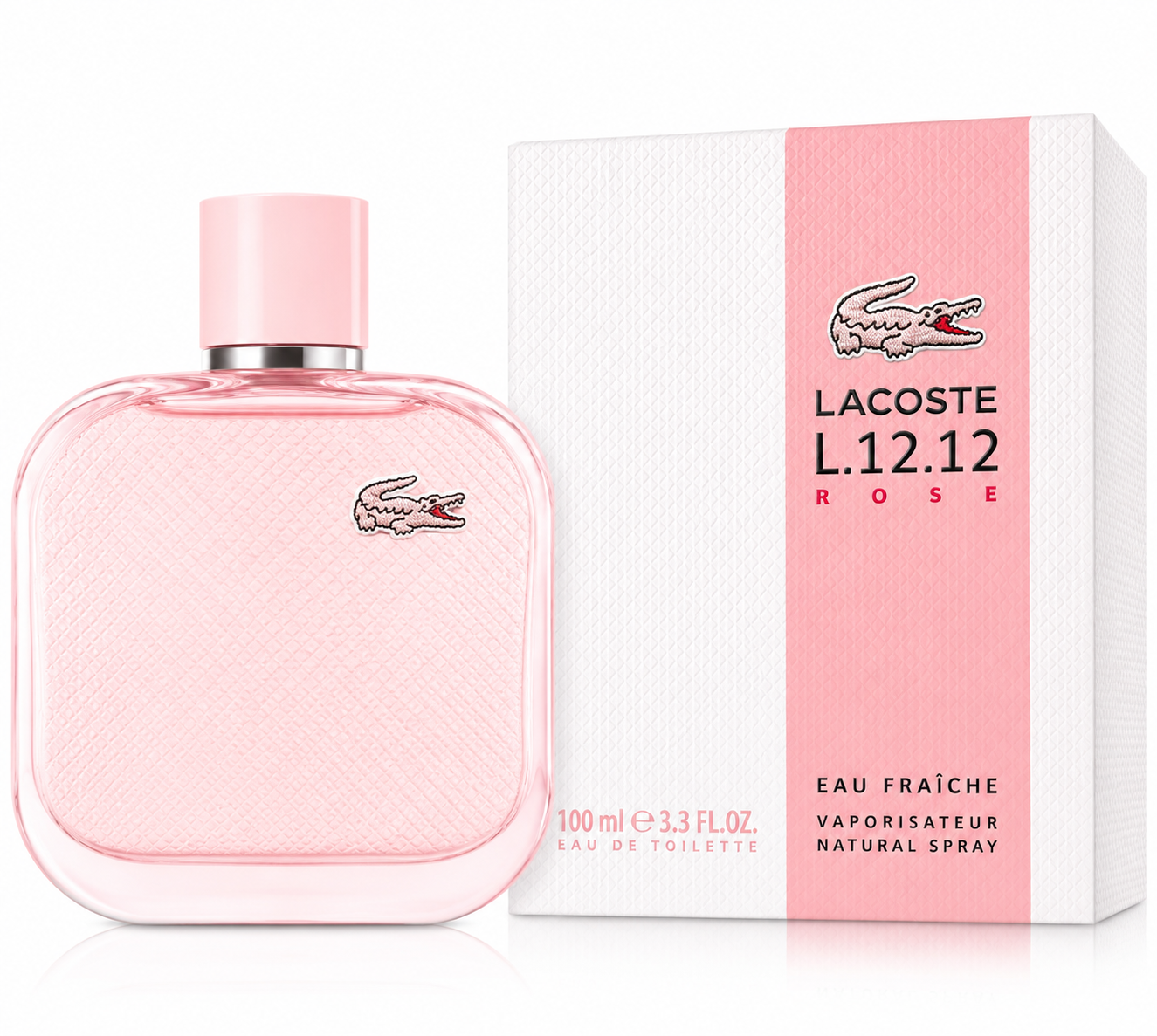 Lacoste L.12.12 Rose Eau Fraîche Eau de Toilette 3.3 oz / 100 ml
