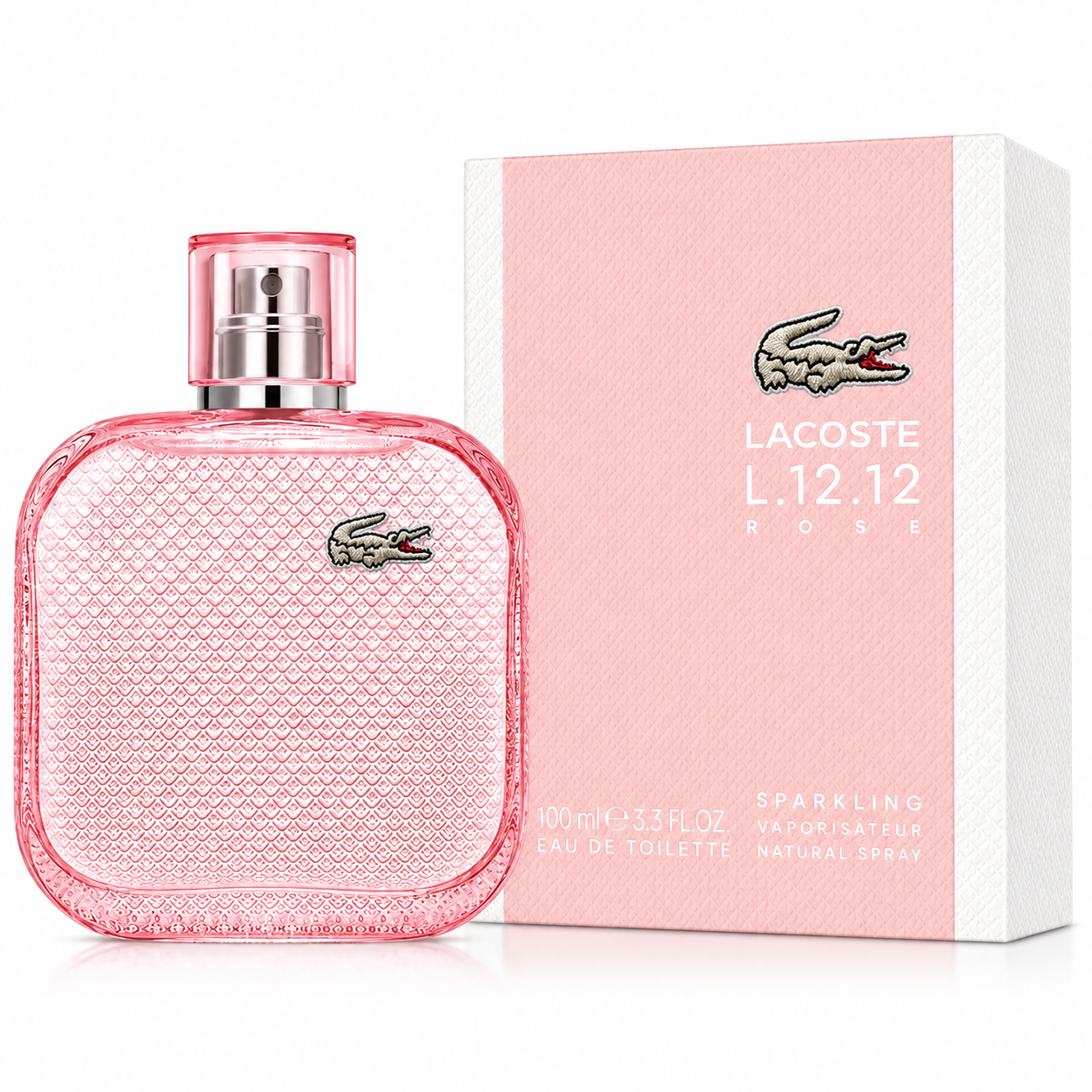 Lacoste L.12.12 Rose Sparkling Eau de Toilette 3.3 oz / 100 ml