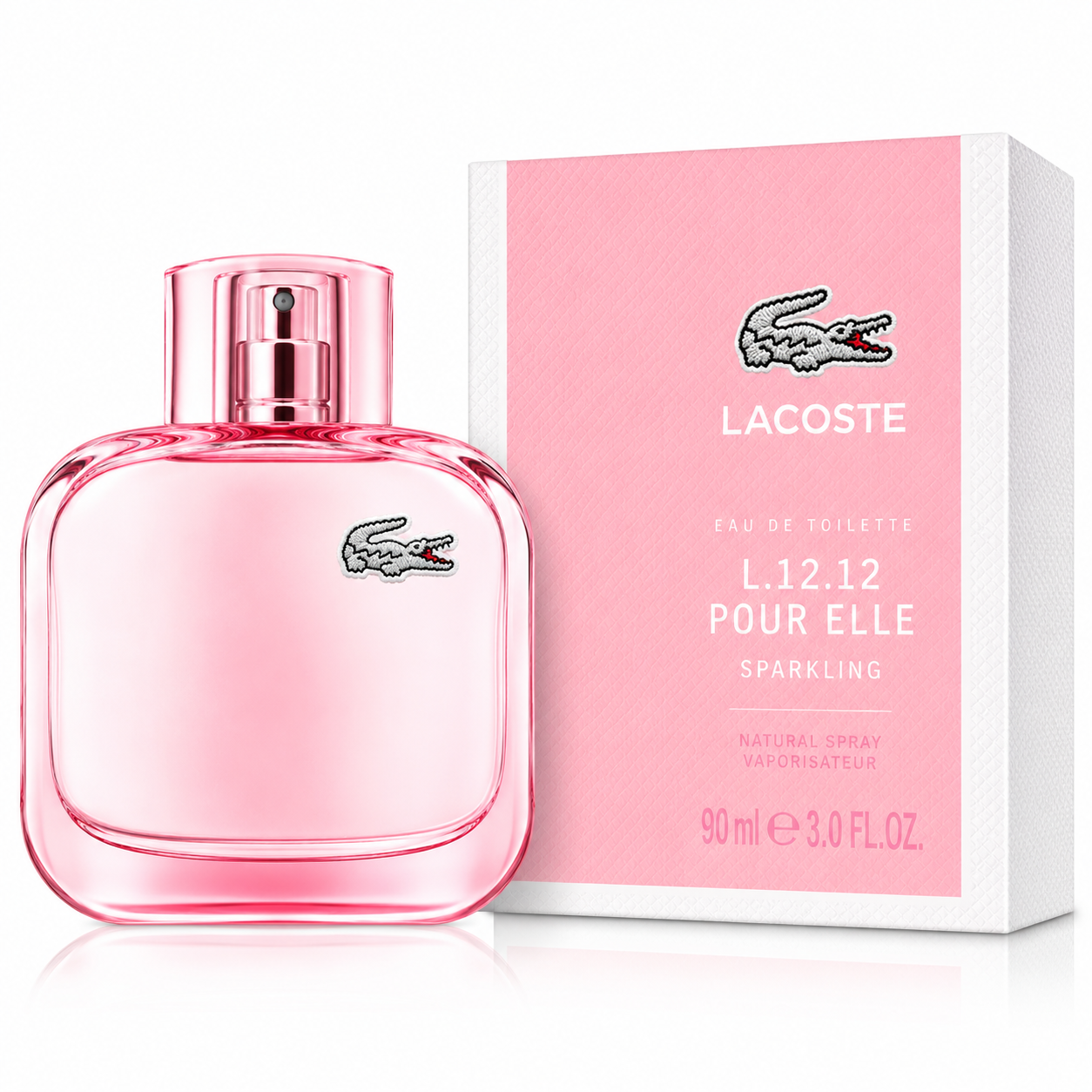 Lacoste L.12.12 Pour Elle Sparkling Eau de Toilette 3.0 oz / 90 ml