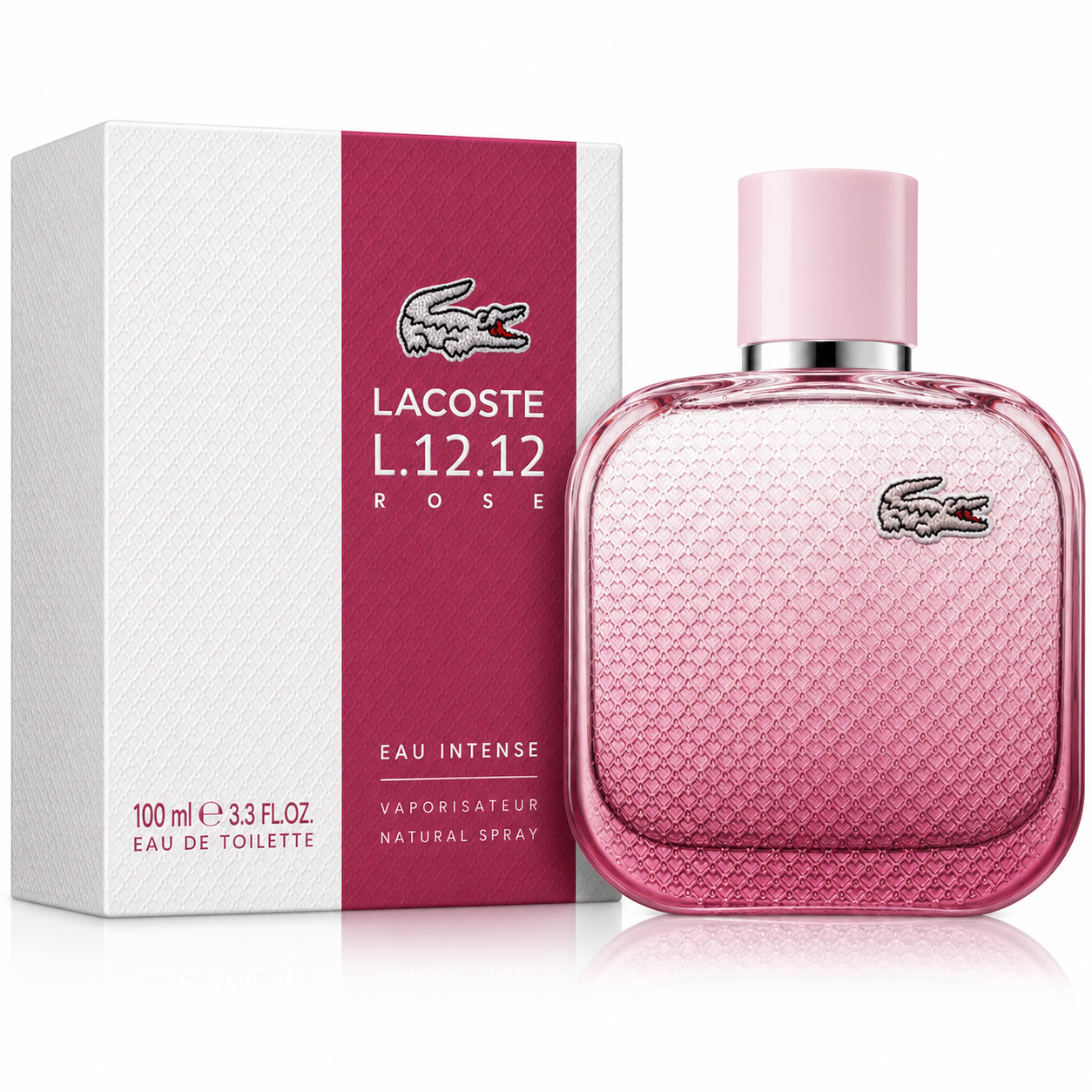 Lacoste L.12.12 Rose Eau Intense Eau de Toilette 3.3 oz / 100 ml