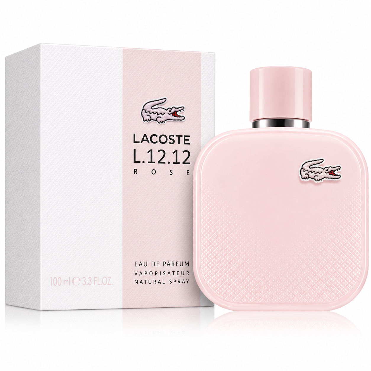 Lacoste L.12.12 Rose Eau de Parfum 3.3 oz / 100 ml