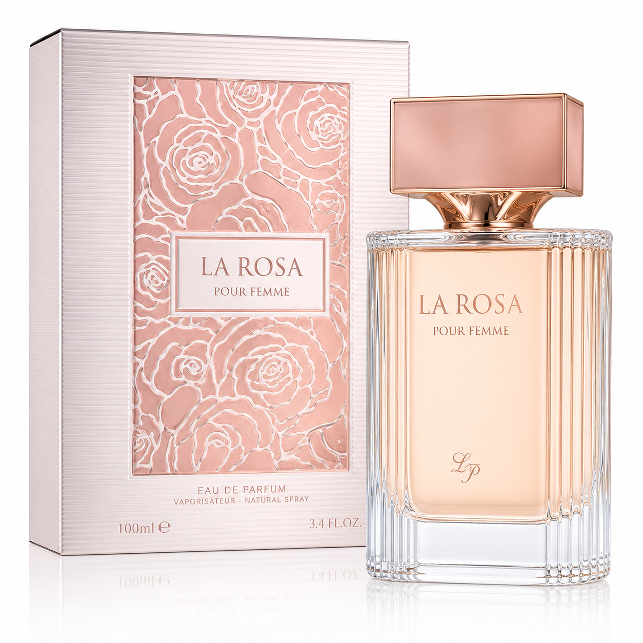La Rosa Pour Femme Eau de Parfum 3.4 oz / 100 ml
