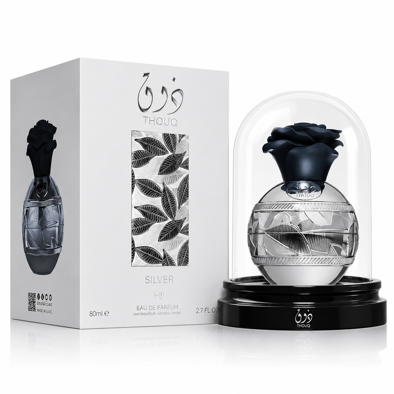 Thouq Silver Eau de Parfum 2.7 oz / 80 ml