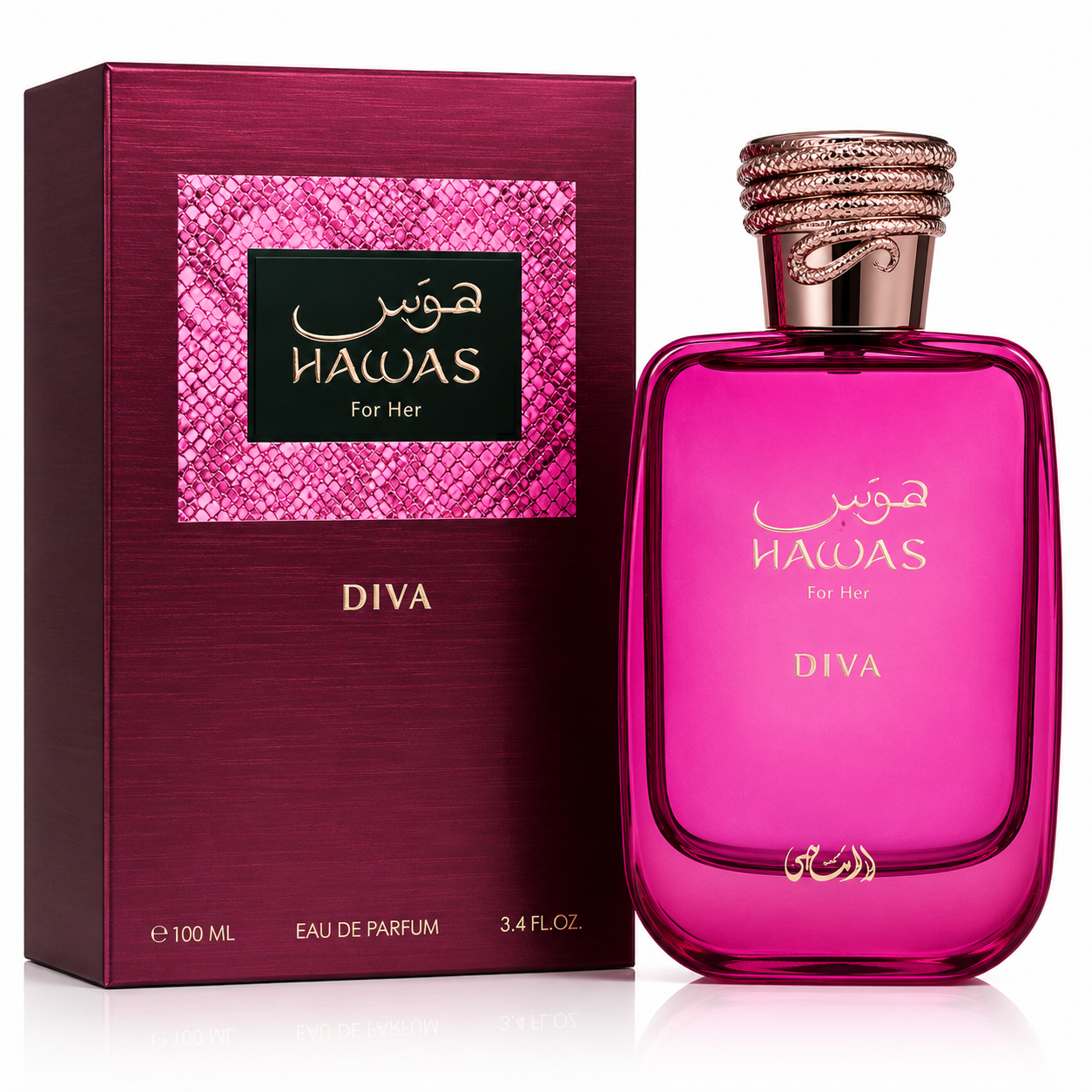 Rasasi Hawas Diva Eau de Parfum 3.4 oz / 100 ml