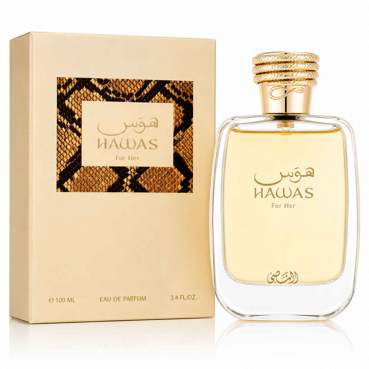 Rasasi Hawas For Her Eau de Parfum 3.4 oz / 100 ml