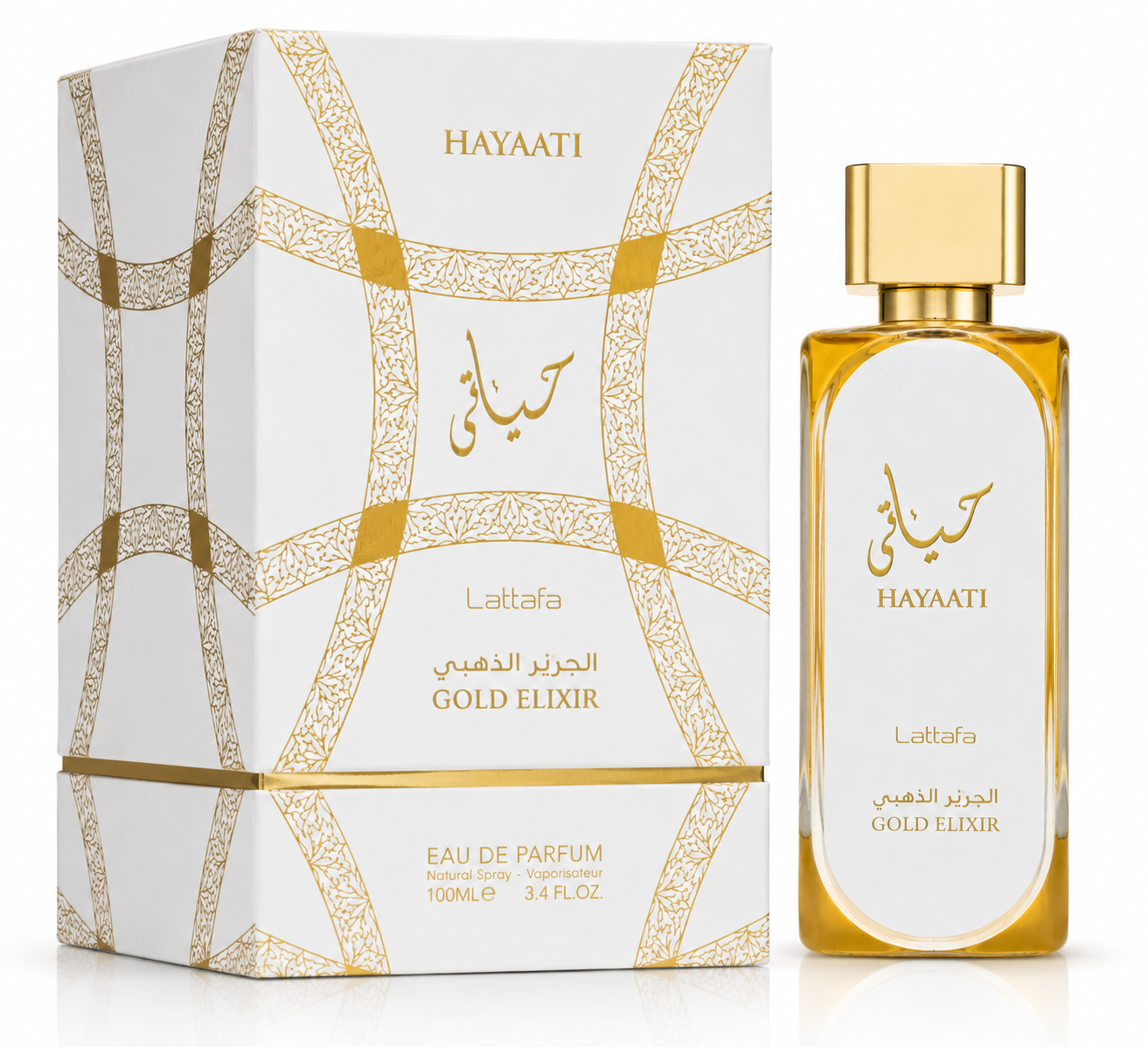 Lattafa Hayaati Gold Elixir Eau de Parfum 3.4 oz / 100 ml