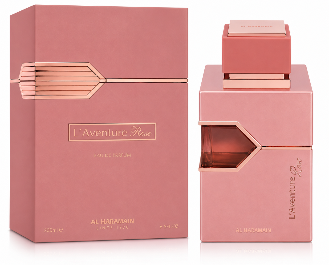 Al Haramain L'Aventure Rose Eau de Parfum 6.8 oz / 200 ml