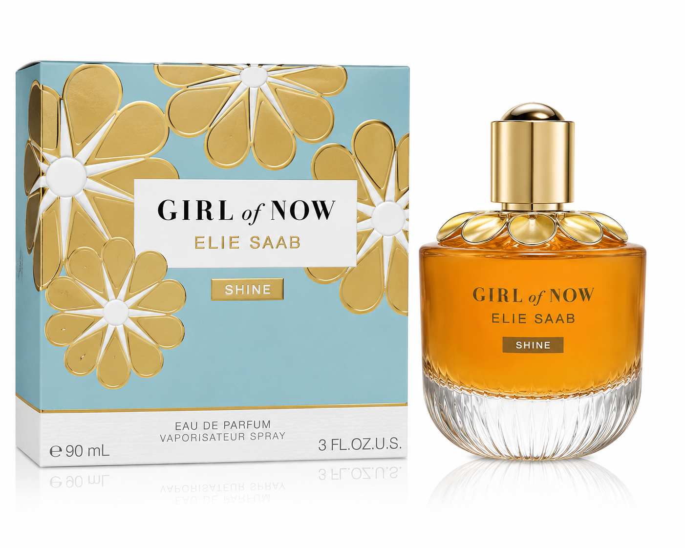 Elie Saab Girl of Now Shine Eau de Parfum 3.0 oz / 90 ml