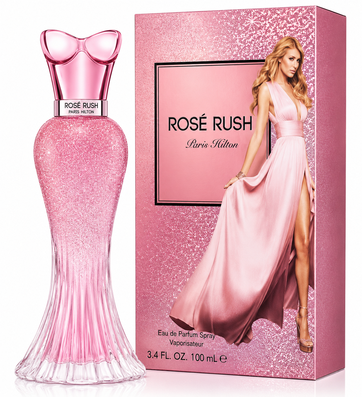 Paris Hilton Rose Rush Eau de Parfum 3.4 oz / 100 ml