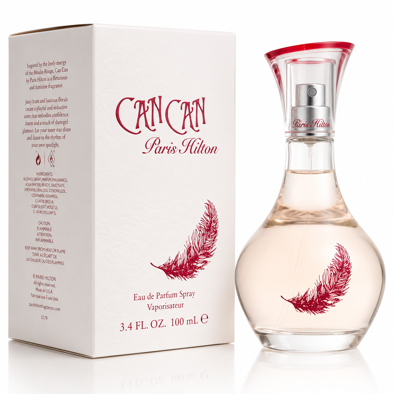 Paris Hilton Can Can Eau de Parfum 3.4 oz / 100 ml