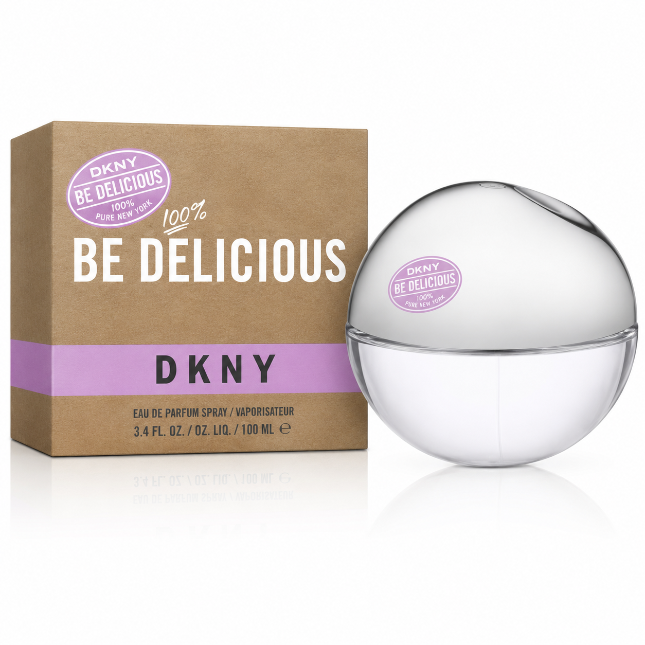 DKNY Be Delicious 100% Eau de Parfum 3.4 fl oz / 100 ml