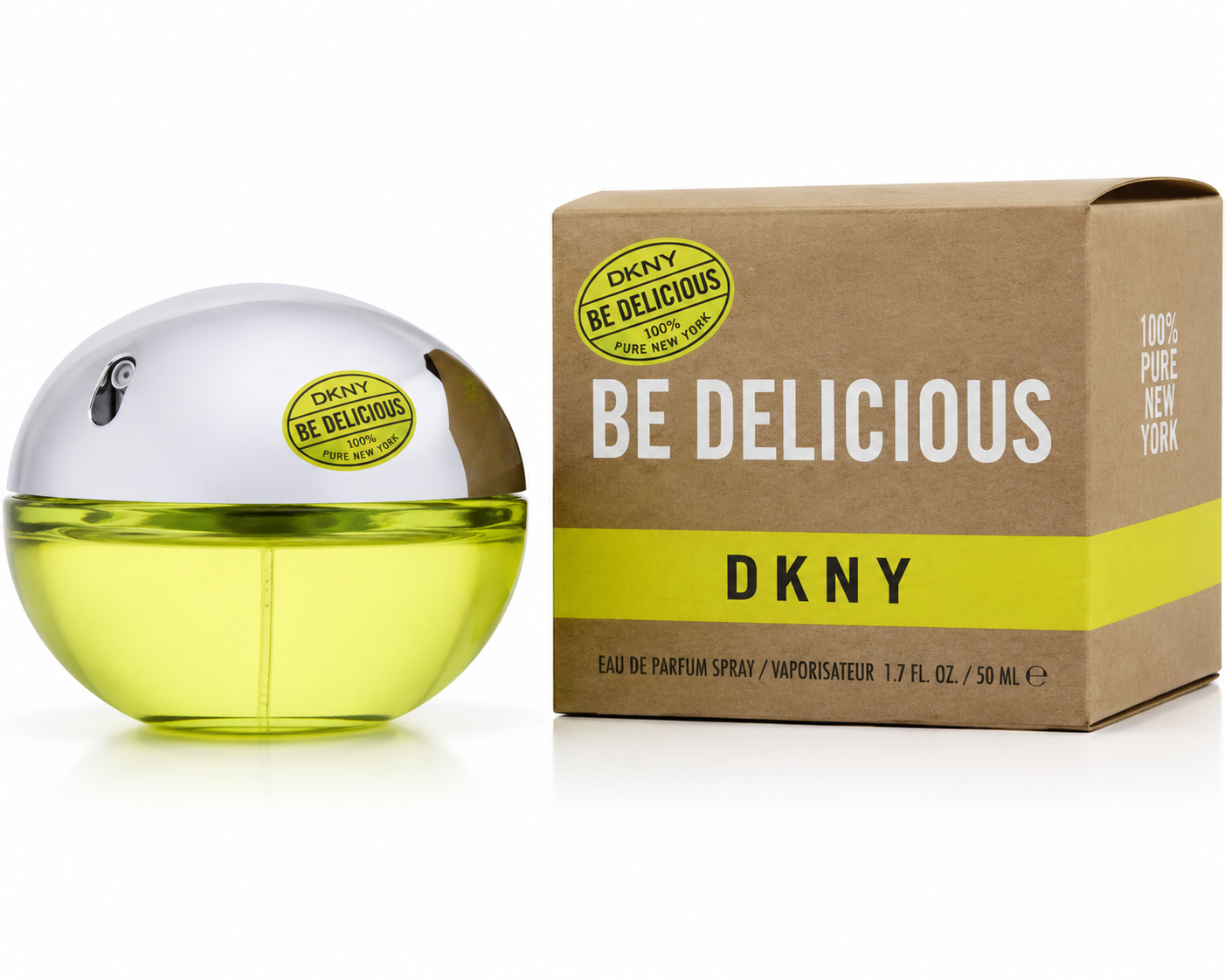 DKNY Be Delicious 100% Pure New York Eau de Parfum 1.7 oz / 50 ml