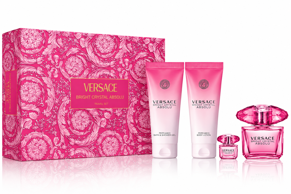 Versace Bright Crystal Absolu 4 - piece Gift Set for Women