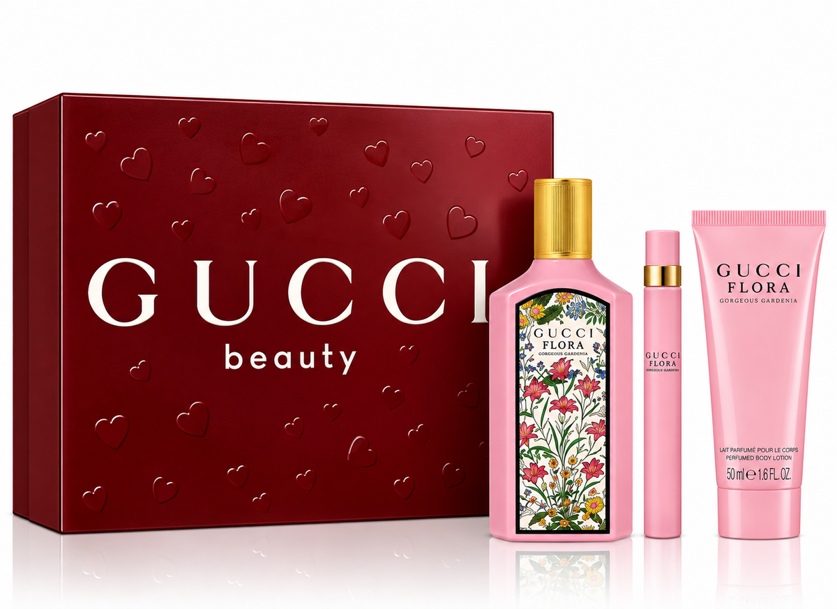 Gucci Flora Gorgeous Gardenia Intense 3-Piece Gift Set for Women