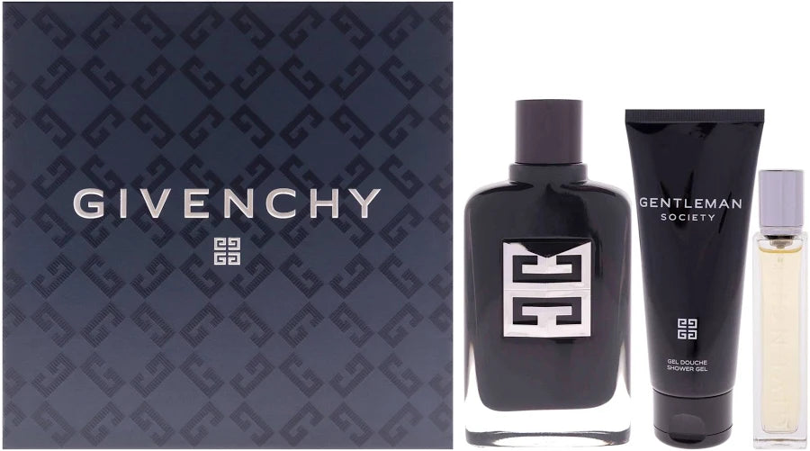 Givenchy Gentleman Society 3pc Set (EDP 100ml+Travel Spray 12.5ml+ SG 75ml)