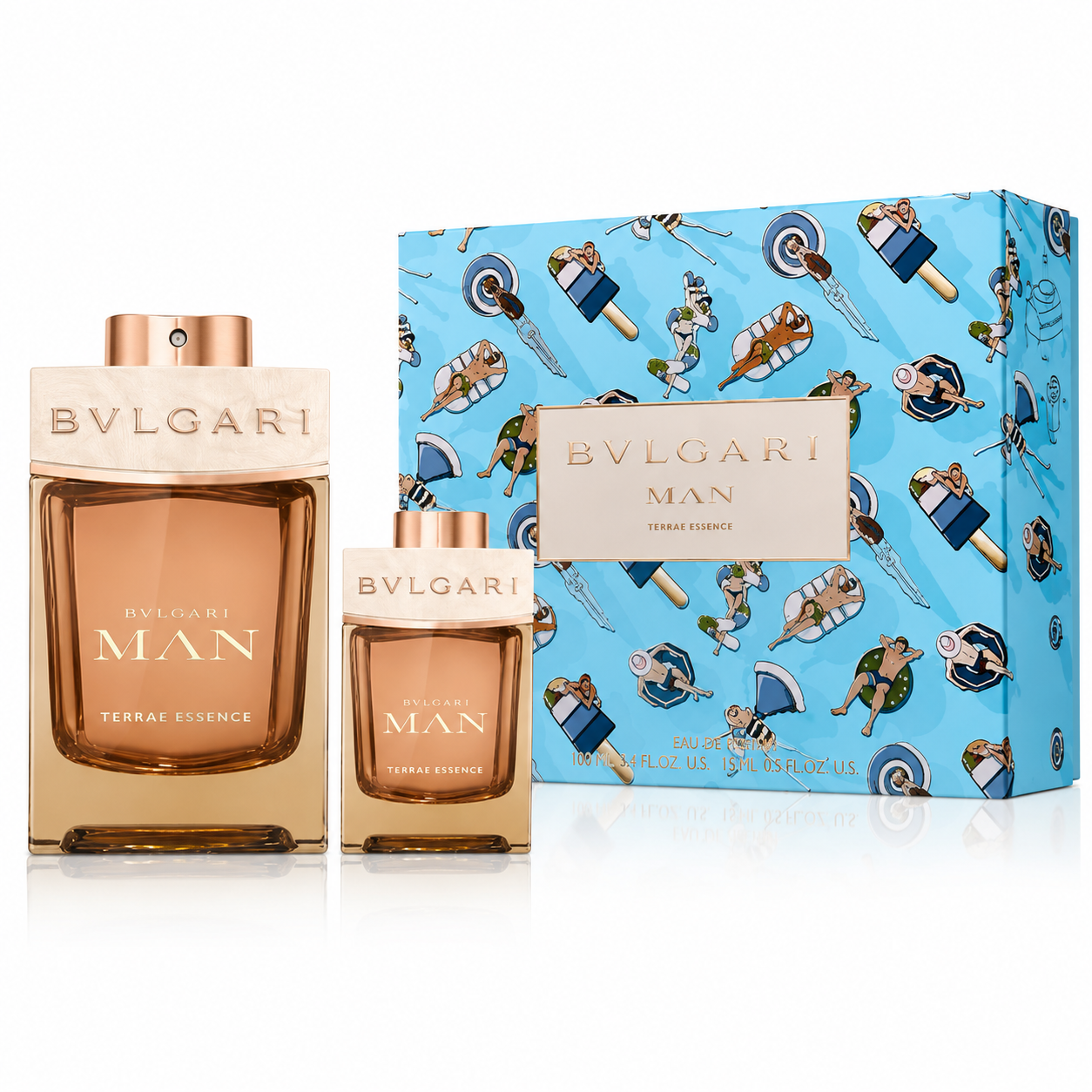 Bvlgari Man "terrae Essence" 2-Piece Gift Set