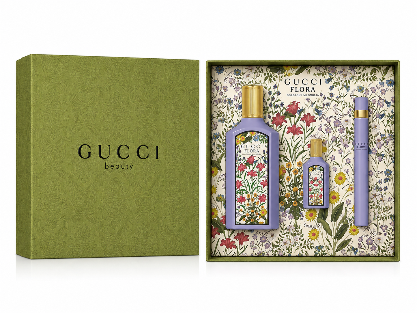 Gucci Flora Gorgeous Magnolia 3-Piece Gift Set