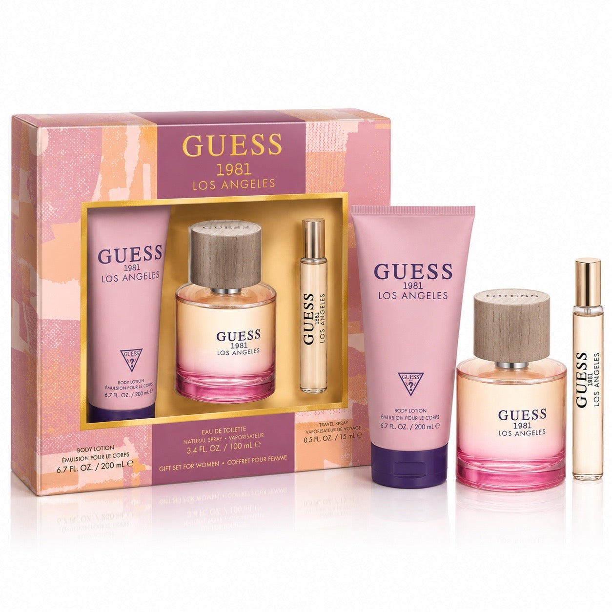 Guess 1981 Los Angeles 3-piece SET for Women EDT