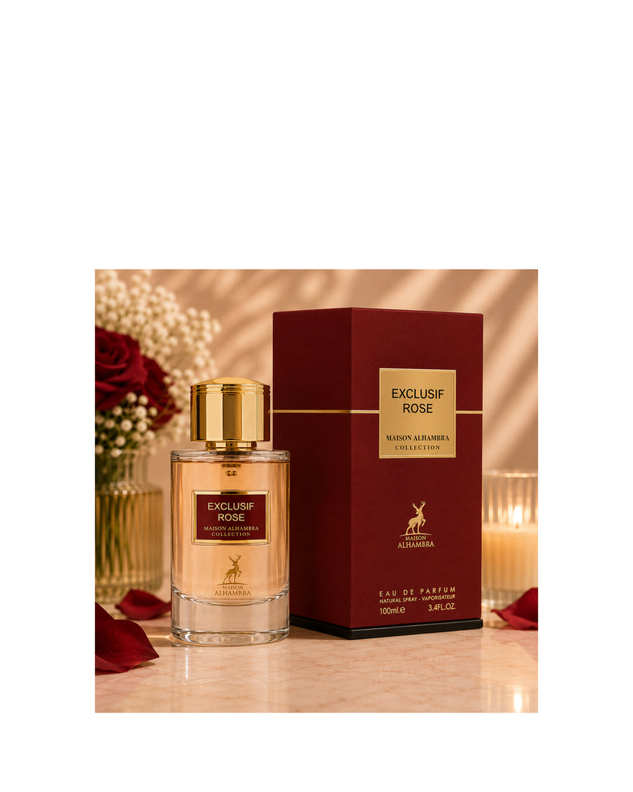 Maison Alhambra Exclusif Rose Eau de Parfum 100ml / 3.4oz