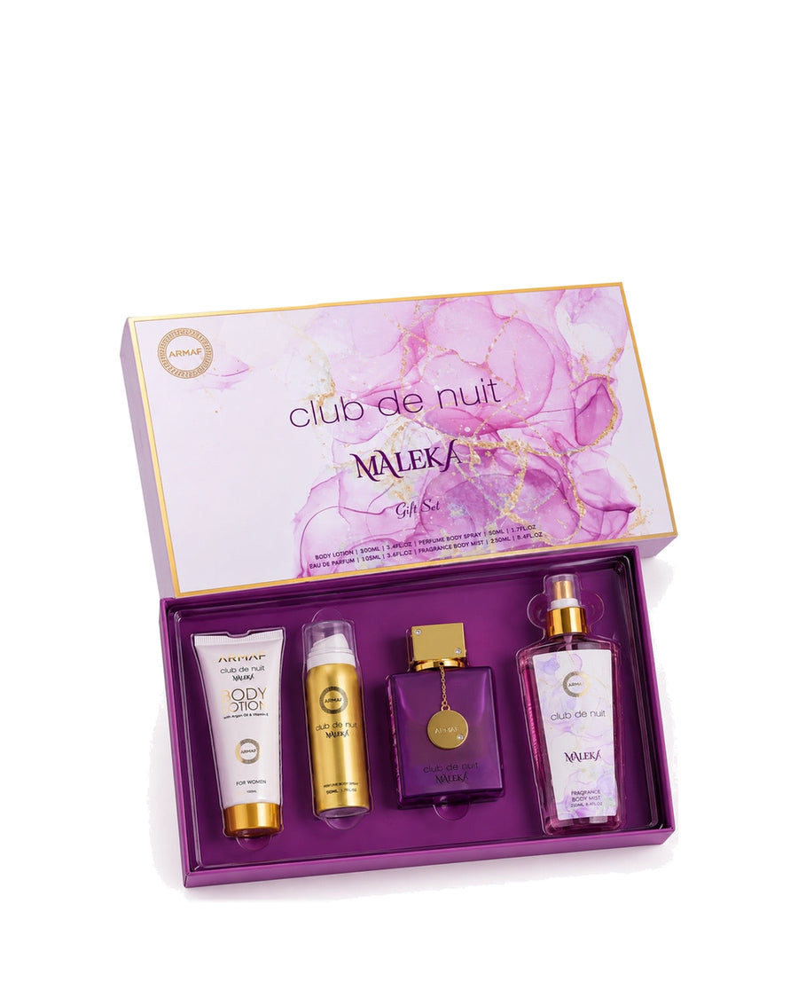 Armaf Club de Nuit Maleka EDP/BODY MIST 4-Piece Gift Set