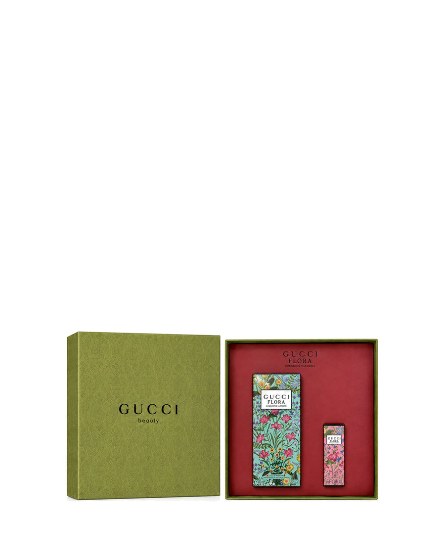 Gucci Flora Gorgeous Gardenia 2-Piece Gift Set (100 ml Gorgeous Jasmine + 5 ml Gorgeous Gardenia)