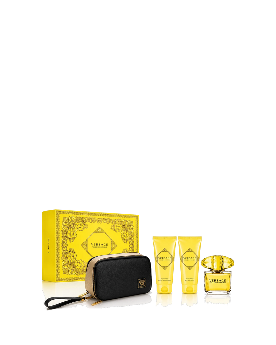 Versace Yellow Diamond 4-piece with Wallet EDT