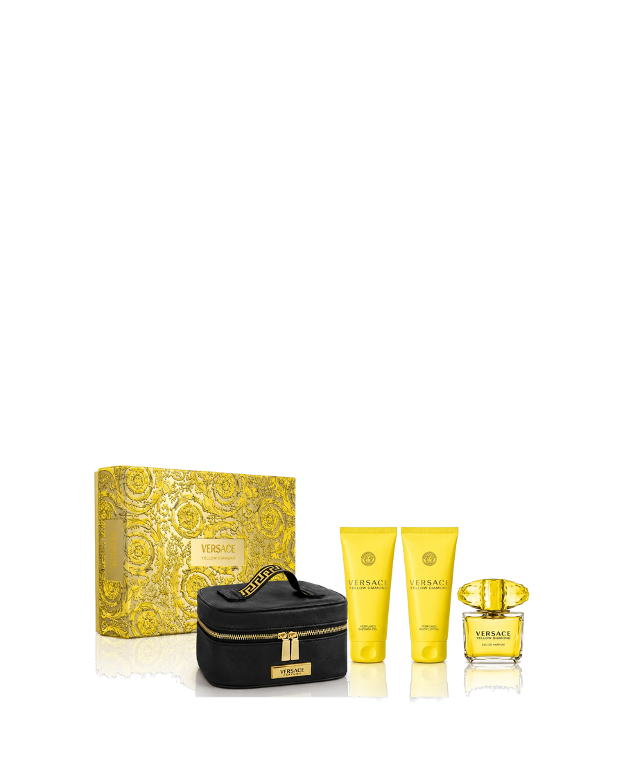 Versace Yellow Diamond 4-piece with Pouch EDT