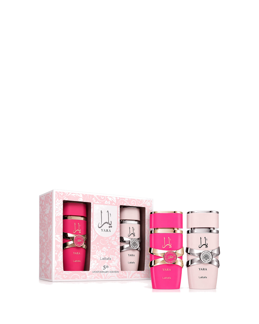 Lattafa Yara Duo 5th Anniversary EDP Gift Set (2x100ML)