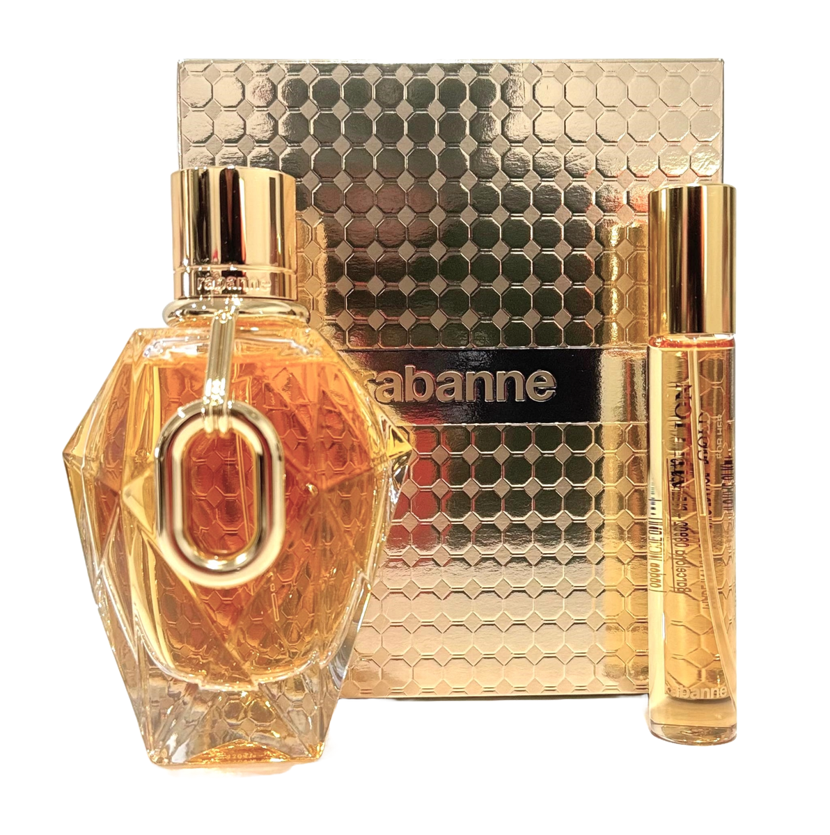 Paco Rabanne Million Gold 2pc Gift Set (EDP 90ml+ Travel Spray EDP 20ml)